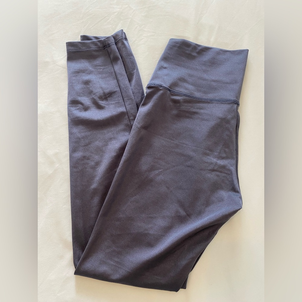 Super slimming high waisted metallic legging